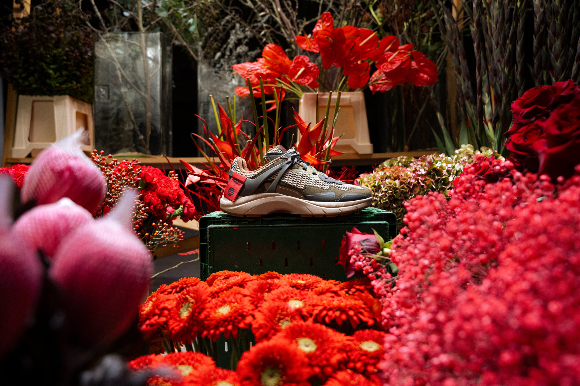 HUGO and Flowers for Society launch collaborative GO-2 Sneaker