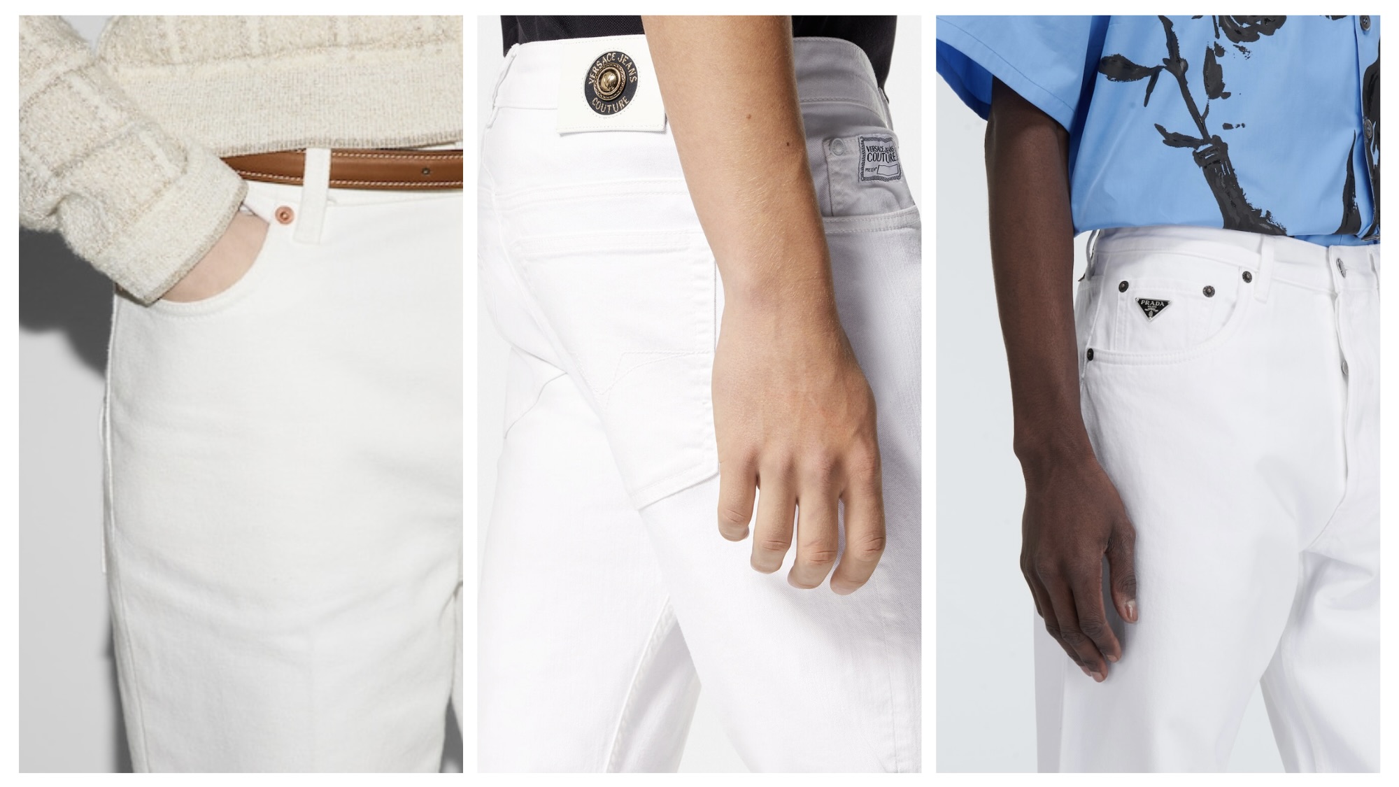 White Jeans for men