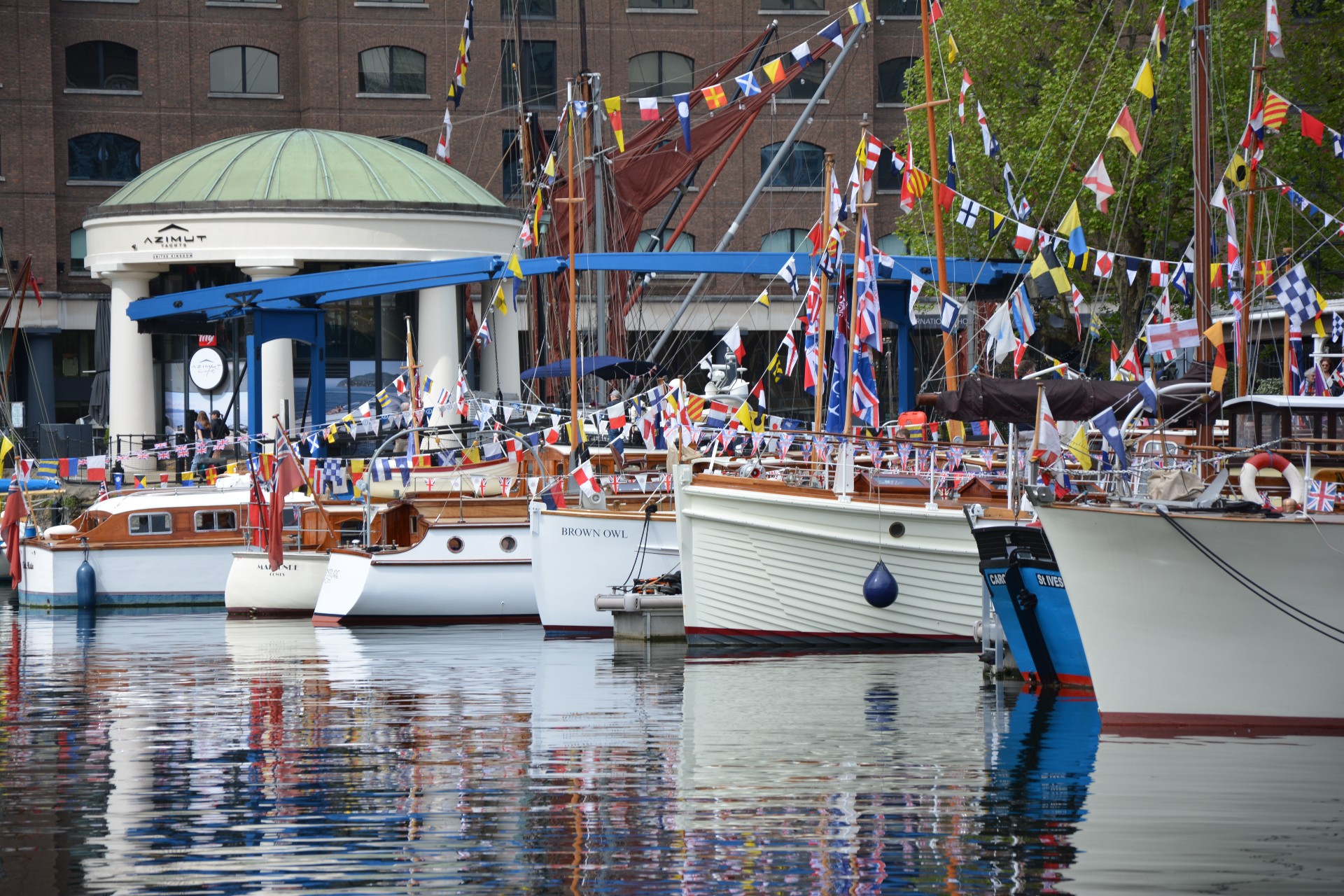 The classic boat festival returns to St Katharine docks